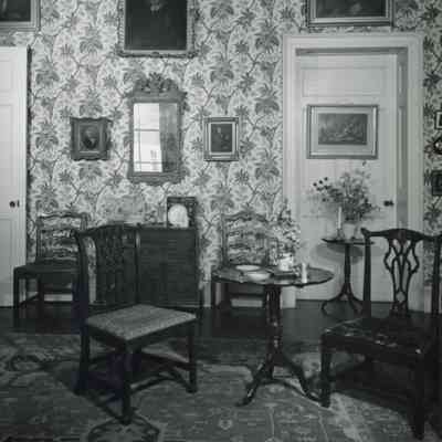 Montgomery Place - Montgomery room, end wall - 1966