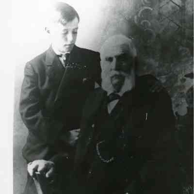Howard Sheldon and grandfather