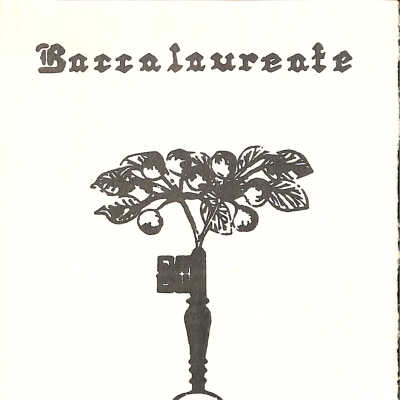 1974 RHCS Baccalaureate Program