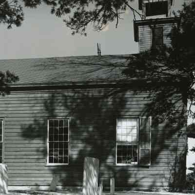 Red Church - South Side with Cemetery - 1966