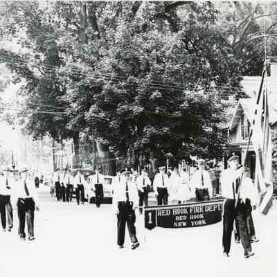 Red Hook Firemen Marching c. 1959