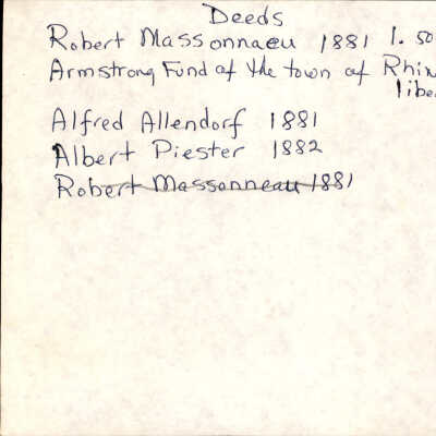 30 East Market St. Information