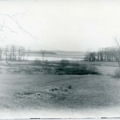 View of Cruger's Island Across Fields