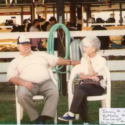 Irving and Kay Fraleigh, Dutchess County Fair, 1995