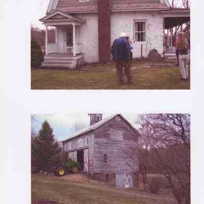 Exterior photos of the Petrus Hoffman house