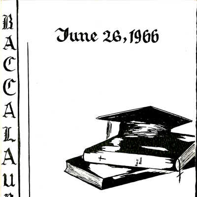 1966 RHCS Baccalaureate Program