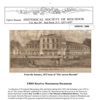 2008(2) Spring - EBHS Newsletter