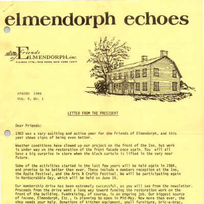 1984 - 1 FOE Newsletter