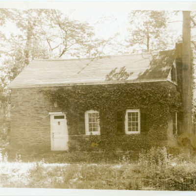 Stone cottage on Bard property