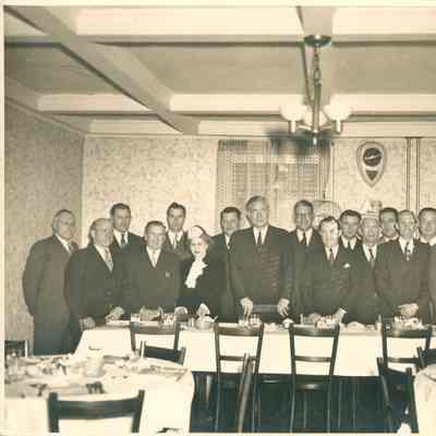 1950s Masonic Lodge Dinner