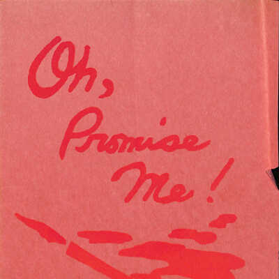 Oh, Promise Me - Program from School Play