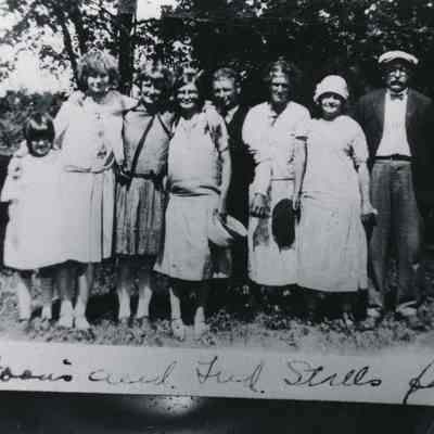Elmer Coon and Fred Stall Families, 1926