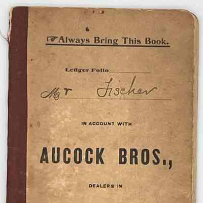 Aucock Store Account Book