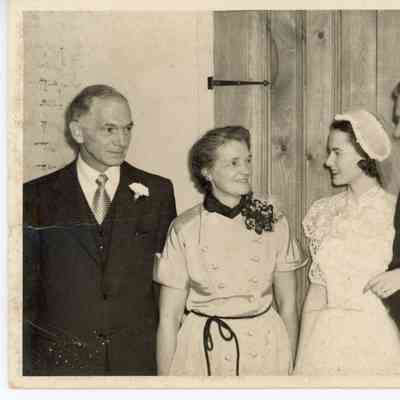 Sidney Mead, Beth Baker Mead, Kathryn Baker, Sherman Baker, 1951
