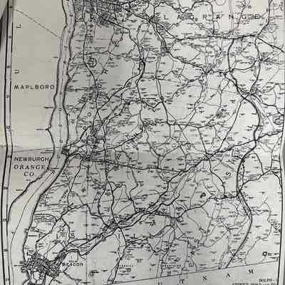 Dolph & Stewart Map of Dutchess County, date unknown