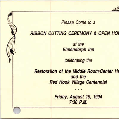 FOE invitation, August 1994