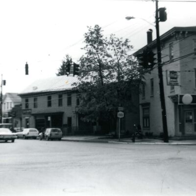 17-Massonneau Building with the Corner Store, c. 1960s