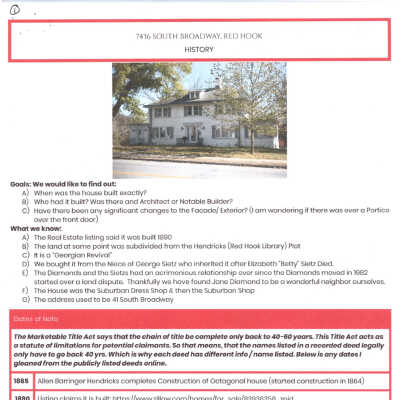 7436 South Broadway Research Report