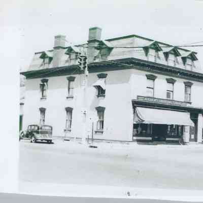 Northeast corner of intersection, Red Hook, NY, c 1920s