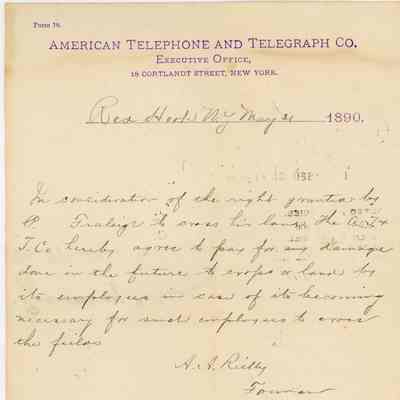 American Telephone & Telegraph Co., 1890