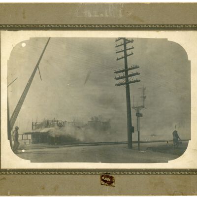 Barrytown Ice House Fire