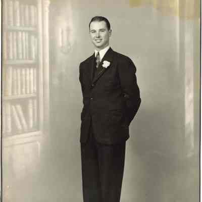 Wedding Portrait, Irving A. Fraleigh, 1943