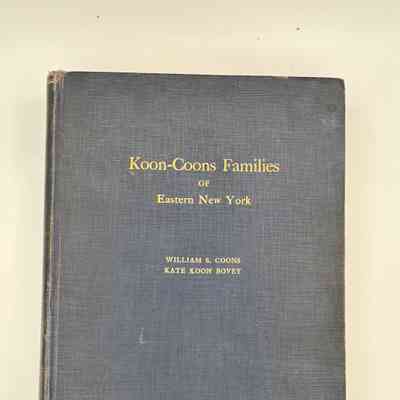 Koon and Coons Families of Eastern New York