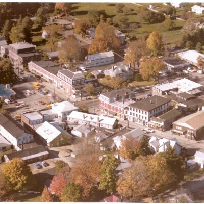 Aerial View of Four Corners in Red Hook
