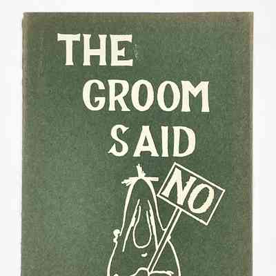 1960-1961 Senior Class Play "The Groom Said No"