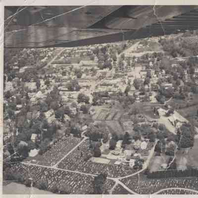 Aerial view of Red Hook, NY