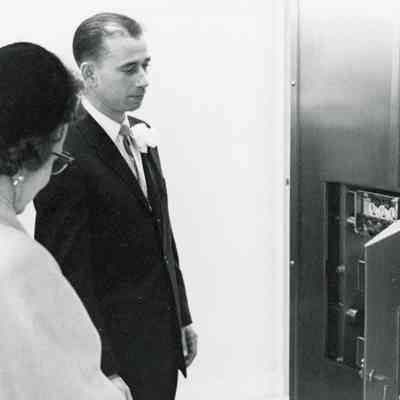 Open House at the New First National Bank