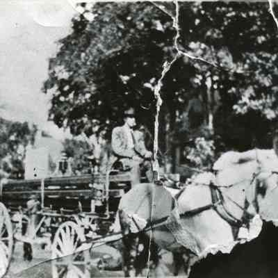 Horse Drawn Fire Wagon