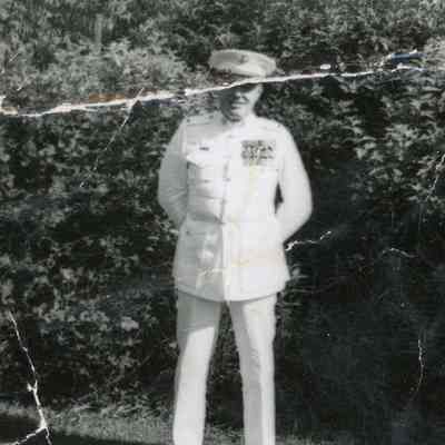 Robert C. Schutte in military uniform
