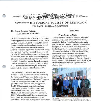 2002(4) Fall - EBHS Newsletter