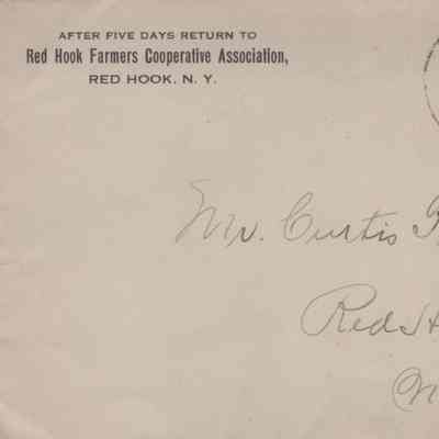 Red Hook Farmers Cooperative Association Envelope