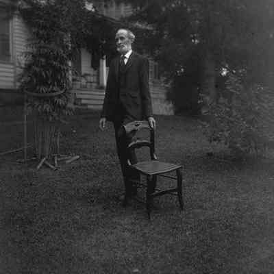 Mr Vosburgh with chair