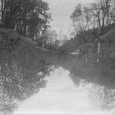 Roe Jan, looking upstream between Elizaville & Kerley Corners