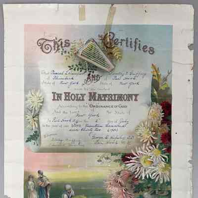 1931Tremper/Griffing Marriage Certificate