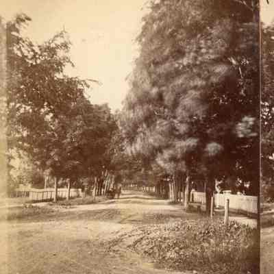 North Street, Red Hook Village, 1878