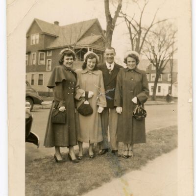 Three Ladies and a Man