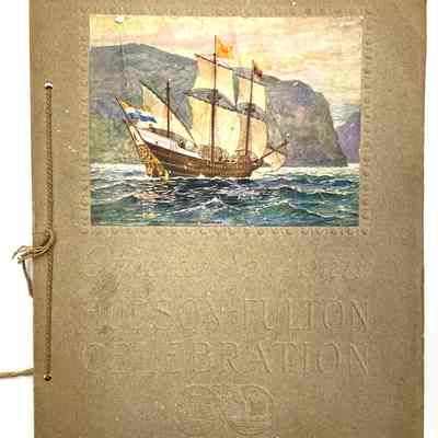 Hudson-Fulton Celebration Souvenir Booklet - 1909