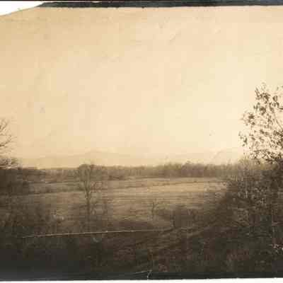 View of Catskills from Mead farm