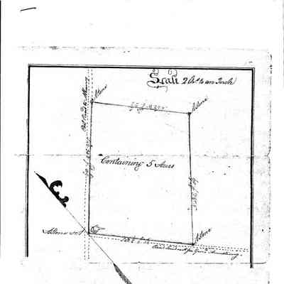 Land Survey of the Church's plot