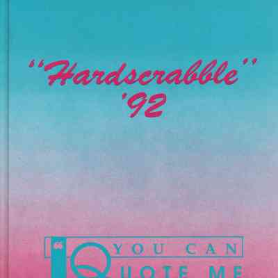 1992 Hardscrabble - RH High School Yearbook