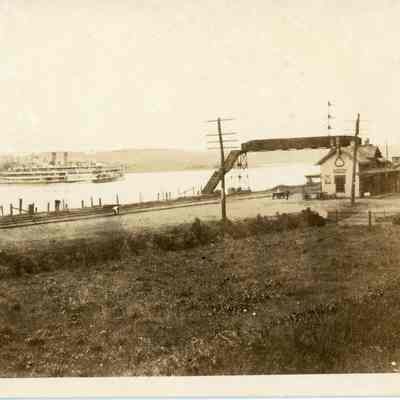 Old Tivoli RR Station viewed from Freeborn House