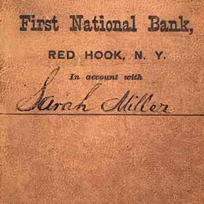 Sarah Miller - Bank Account Book