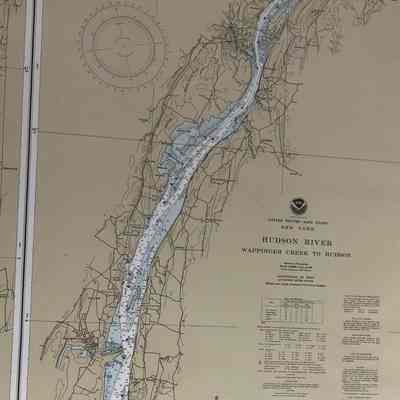 Hudson River Topographical Maps, 1927 and 1985