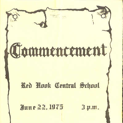 1975 RHCS Commencement Program