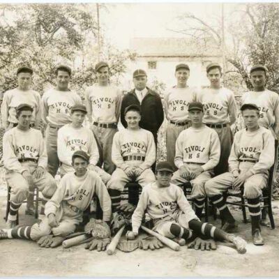 Tivoli High School, Baseball Team, 1935
