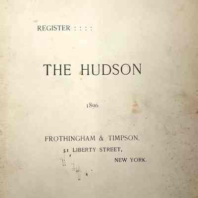 1896 Register of Properties to be Sold